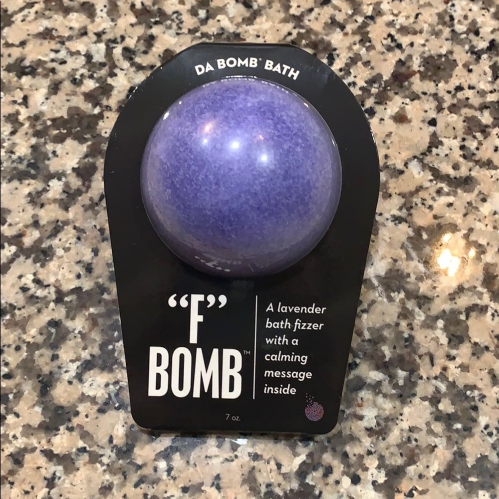 “F Bomb” bath bomb